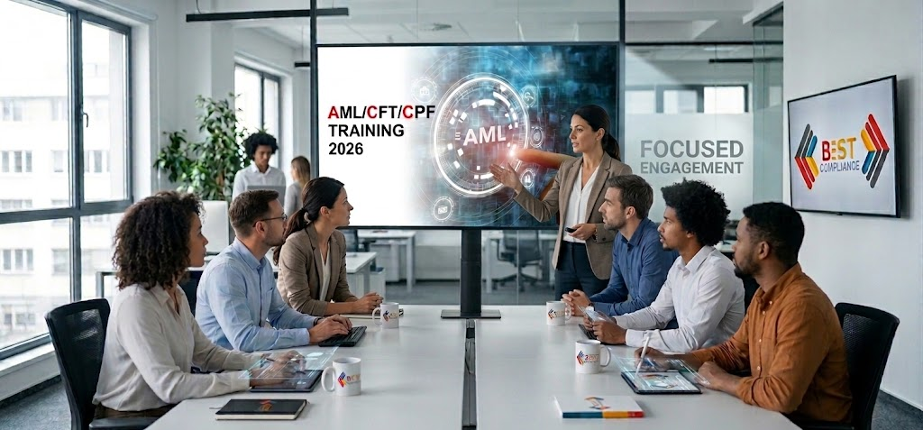 AML/CFT/CPF training session in progress at Best Compliance Management Consultancy