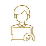 Virtual asset service providers sector icon